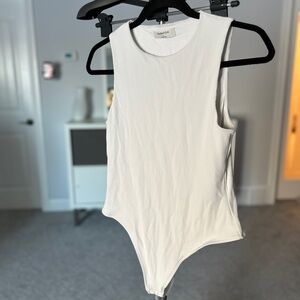 Babaton White Tank Top